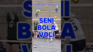 Wasit be like  Ngapain Lo 🤣 ramonadi76 volleyball [upl. by Ihel]