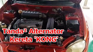 Tanda Alternator Kereta Sudah Rosak  Enjin Kereta Bising [upl. by Cohn374]