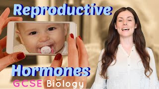 REPRODUCTIVE HORMONES GCSE Biology 91  Combined Sci Revision amp Qs [upl. by Ihp615]