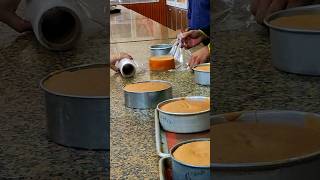 How to store a spongecake for 3 months perfect method by Chef Ali shorts cothm [upl. by Adnauqahs]