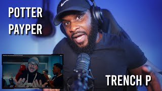 Potter Payper  Trench P London City Official Video  PotterPayper Reaction  LeeToTheVI [upl. by Newkirk622]