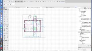 ARCHICAD 20 PL  część 1  WCZYTANIE PODKŁADU Z RYSUNKIEM 2D I USTAWIENIE SIATKI MODULARNEJ [upl. by Gina]