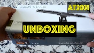 Audio Technica AT2031 UNBOXING [upl. by Yraht]