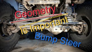 What causes my Jeep to have bump steer [upl. by Krys258]