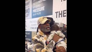 Jacquees amp Deiondra’s Son “Snow” Visits Grandpa Deion Sanders At Work 🏈 [upl. by Ennairam]