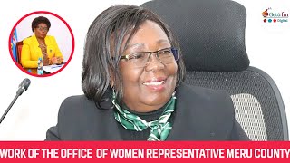 Work Of The Office Of Women Rep Meru County Hon Kailemia  Governors Impeachment Case [upl. by Ettennahs]