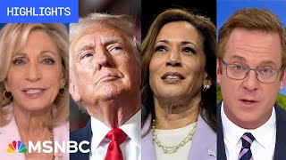 Countdown to the 2024 election Day 84  MSNBC Highlights [upl. by Ahsiak]