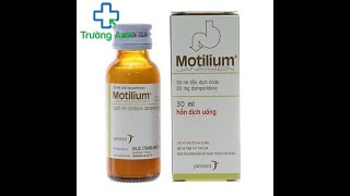 Motilium  Thuốc điều trị triệu chứng nôn và buồn nôn [upl. by Dolores483]