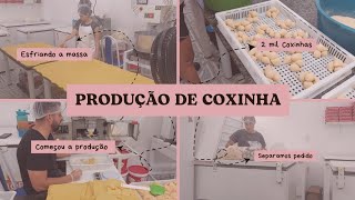 Vlog Produção de salgados [upl. by Allianora]