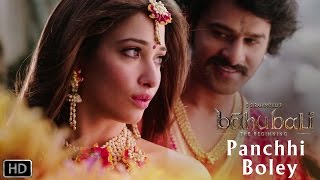 Panchhi Bole  Romantic Song  Baahubali  The Beginning  Prabhas Tamannaah [upl. by Ayimat]