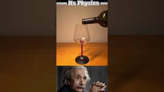 How This Wine Glass Turns Physics Into Art physics alberteinstein scienceisawesome artandscienc [upl. by Tisdale]