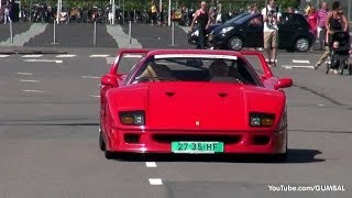 Ferrari F40  Engine sounds [upl. by Clare]