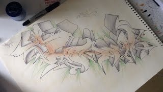 Graffiti quotCRANKquot Battle Entry [upl. by Fusco689]