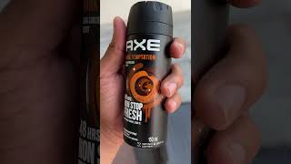 Axe Dark Temptation Dark Chocolate Deodorant youtubeshorts youtube shorts trending trend axe [upl. by Cilka806]