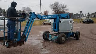 Genie Boom Lift Z 3422 [upl. by Petras]