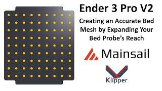 Ender 3 Pro V2 Creating an Accurate Bed Mesh by Expanding Your Bed Probes Reach [upl. by Annawahs]