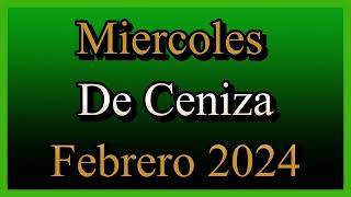 Miércoles de ceniza Esquema completo de cantos con música letra y acordes como pistas [upl. by Nett132]