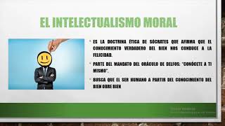 El intelectualismo moral de Sócrates [upl. by Niwde]