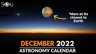 Dont Miss These Astronomy Events In December 2022  Geminid Meteor Shower  Winter Solstice  Mars [upl. by Semreh164]