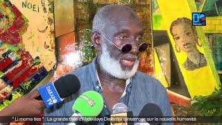 quot Li moma tiss quot la grande toile dAbdoulaye Diallo qui sinterroge sur la nouvelle humanité [upl. by Casar]