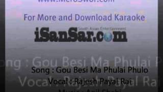 gau besima karaoke by rajesh payal rai [upl. by Dorion]