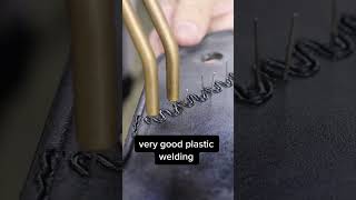 Achieving Good Plastic Welding Repost from AutoPro1112 yeswelder shorts welding weld plastic [upl. by Corly]