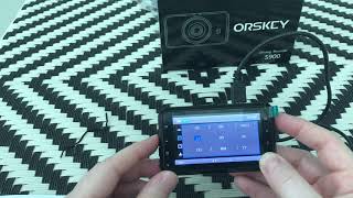 ORSKEY S900 Dash Camera  set up  Part 2 of 3 [upl. by Trumann220]