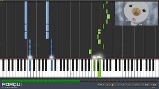 Fairy Tail Opening 1  Snow Fairy Piano Synthesia [upl. by Gonzalez246]