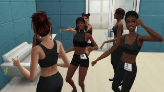 HBCU Dance  Audition Season 2024 Sims 4 Animation [upl. by Shig]