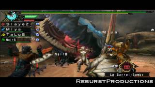 Monster Hunter Portable 3rd High Rank Metal Gear Solid Big Boss Hapulbokka EVENT QUEST [upl. by Rolyks223]