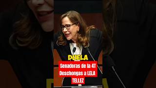 Senadoras de la 4T ponen a trapear el piso con LILLY TELLEZ [upl. by Adalie]