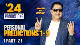 2024 Predictions For All Nos 19 Part 2 By Sanjay B Jumaani Health Wealth Career amp Relations [upl. by Chi]