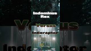 Indominus rex vs indoraptor vsbattle indominusrex indoraptor jurassicworld vsedit [upl. by Eiznekcm]