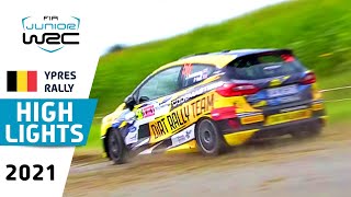 Renties Ypres Rally Belgium 2021  Junior WRC HIGHLIGHTS Day 1 [upl. by Zadack]