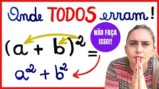 PRODUTOS NOTÁVEIS  ONDE TODOS ERRAM [upl. by Greg]