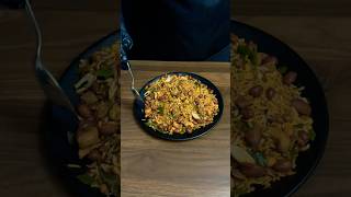 Poha Chivda shorts pohafry crispysnackrecipe KhattaMeetha QuickRecipes asmrcooking food [upl. by Aceissej326]