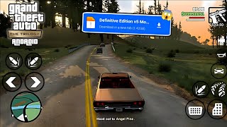 GTA SA Definitive Edition v5  Graphics Modpack for Android 2024 [upl. by Eissehc]