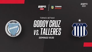 Torneo Betano 2024  Godoy Cruz vs Talleres  Promo ESPN Premium Argentina [upl. by Tronna]