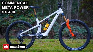 Commencal Electrifies Their Enduro Bike  2025 Meta Power SX 400 First Look [upl. by Wahl]