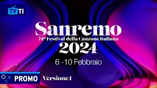 Promo Sanremo 2024 versione 1  Rai 1 HD [upl. by Benedick663]