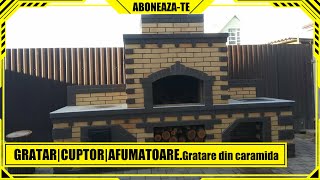 🔴20 De modele de gratare din caramidaGRATAR ❌AFUMATOARE❌CUPTOR❌SUPORTCEAUN [upl. by Randell]