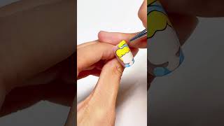 Cinderella Cartoon Nail Art Guide for Beginners [upl. by Zelazny734]