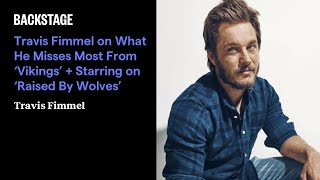 Travis Fimmel on What He Misses Most From ‘Vikings’  Starring on ‘Raised By Wolves’ [upl. by Eissak]