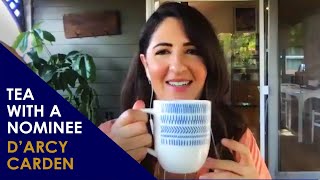 DArcy Carden Interview  Tea With An Emmy Nominee [upl. by Scotney357]