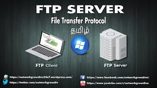 How to Create FTP Server in Windows10  Tamil Networkgreen live [upl. by Hyams]