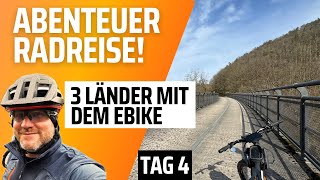 Mein größtes Abenteuer eBike Radreise  Drei Länder in Fünf Tagen  Tag 4 Neumagen  Lissendorf [upl. by Blum]