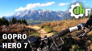 GoPro Hero7 Black Mountain Biking with HyperSmooth in Schladming [upl. by Hajin305]