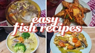 One Fish Four Dishes  Easy Fish Recipes  Meranaw in Qatar asmrfood [upl. by Hausmann]