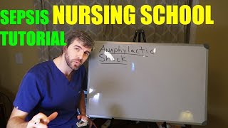 NURSING SCHOOL LECTURE SEPSIS PHARMACOLOGY [upl. by Apfelstadt]