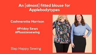 Friday Sews a blouse that almost fits apron and maxi dress plans [upl. by Nosilla]